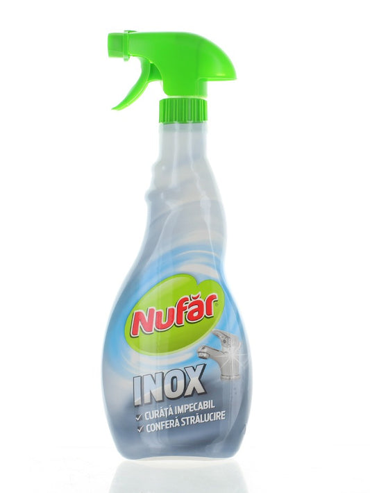 NUFAR - SOLUTION DE NETTOYAGE POUR ACIER INOXYDABLE, 500 ML