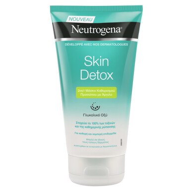 NEUTROGENA PEAU DETOX NETTOYANT ET MASQUE 2 EN 1 150ML