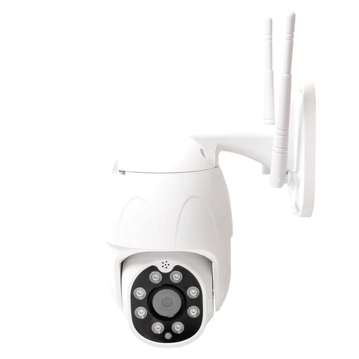 CAMÉRA DE SÉCURITÉ INTELLIGENTE CCTV PNI MIP230 WIFI,IP66, 1080P,INTÉRIEUR, EXTÉRIEUR,BLANC