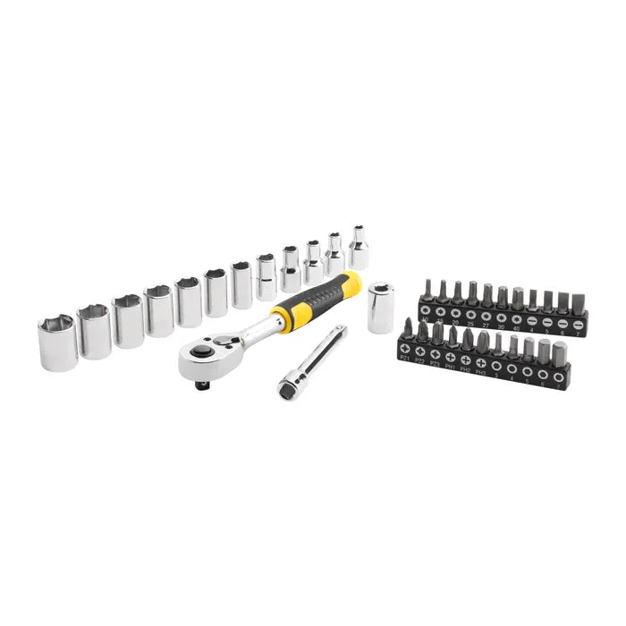 KIT OUTILS STANLEY STMT82672-0 CLÉ À DOUILLE 1/4, 37 PIÈCES