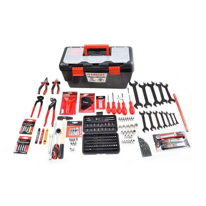 TOOL KIT FOR MECHANICS, KRONOS, 245 PIECES