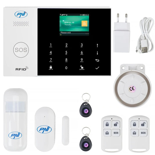 WIRELESS ALARM SYSTEM PNI-HS600 , TUYA CONTROL