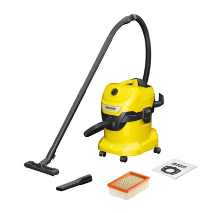 VACCUM CLEANER WITH BAG WD 4 V-20/5/22,WET AND DRY SUCTION, 20 L, 1000 W