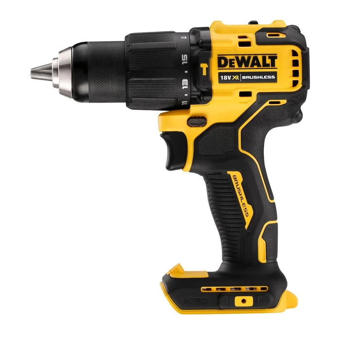 DRILL /SCREW DRIVER, WITH PERCUSSION, BRUSHLESS MOTOR, DeWalt DCD709M1-QW, WITH 1 BATTERY, 18 V, 4 Ah