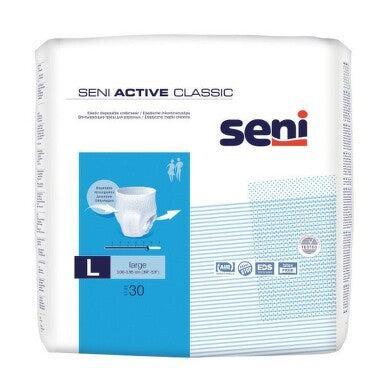 Seni Active Classic 30pcs – Absorbent Pants (S-M-L-XL)