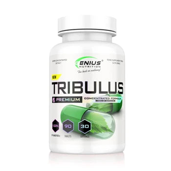 TRIBULUS 90 CAPSULES, POUR L'ÉQUILIBRE HORMONAL - GENIUS NUTRITION