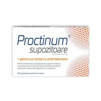 Proctinum Suppositories – 10 Count for Hemorrhoid Relief