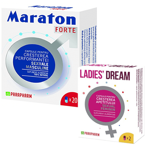 PROMO MARATON FORTE 20 + LADIES DREAM 2 AUGMENTANT LES PERFORMANCES SEXUELLES