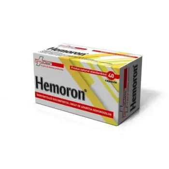 Hemoron - 40 Capsules for Hemorrhoid Relief