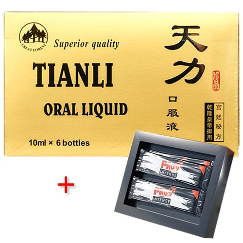 PROMO TIANLI 6 AMPULLEN + PRO INTENSE 6 SANCHETS