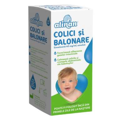 Alinan Colic and Bloating Emulsion 50 ml – Fast Relief for Babies