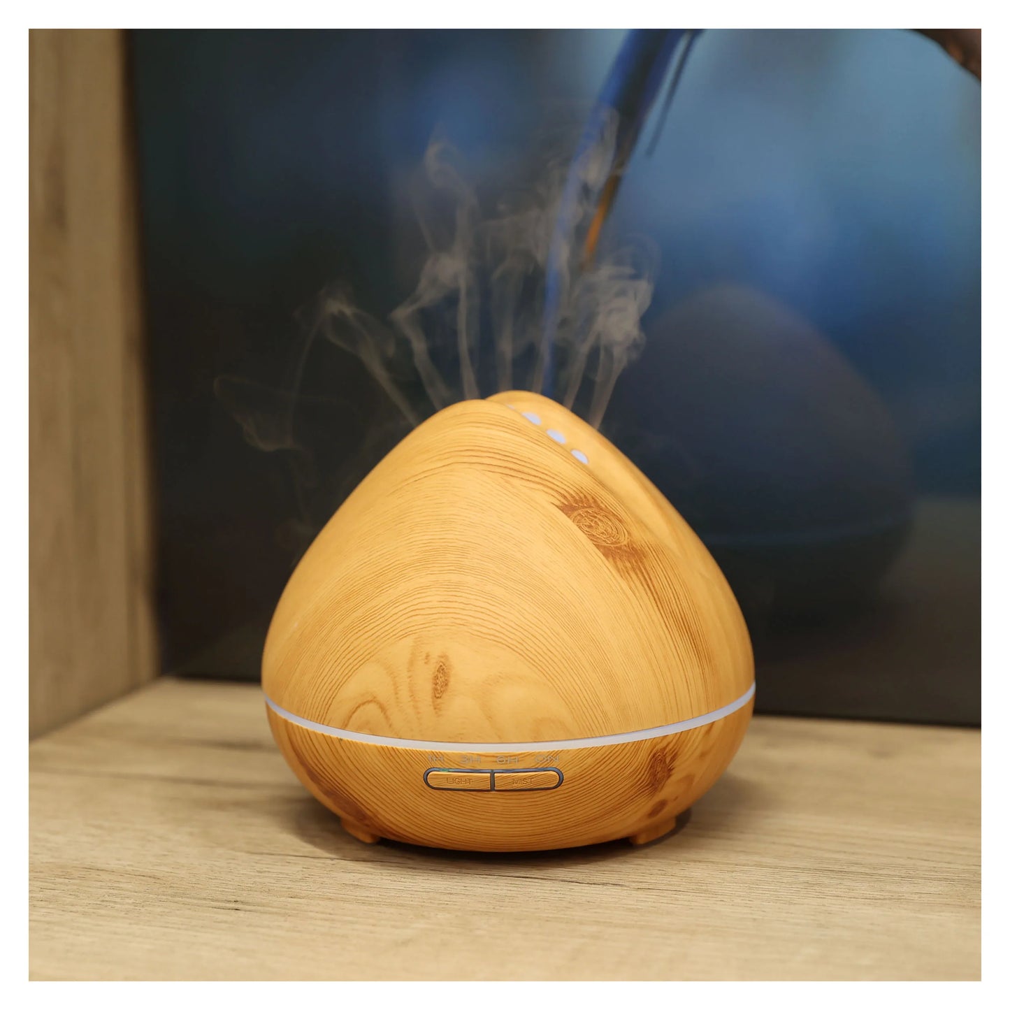 ULTRASONIC AROMATHERAPY DIFFUSER 400 ML, 14 W, LIGHT OAK