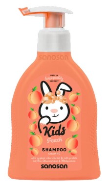 Sanosan Kids Peach Shampoo 200ml – Gentle Care for Children