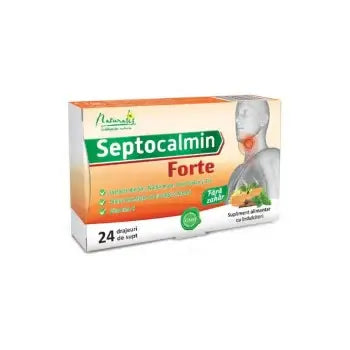 Septocalmin Forte - 24 Tablets for Throat Relief by Naturalis