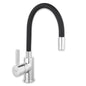 KITCHEN FAUCET FERRO FITNESS BFS4P, CHROME, COLOR CREAM