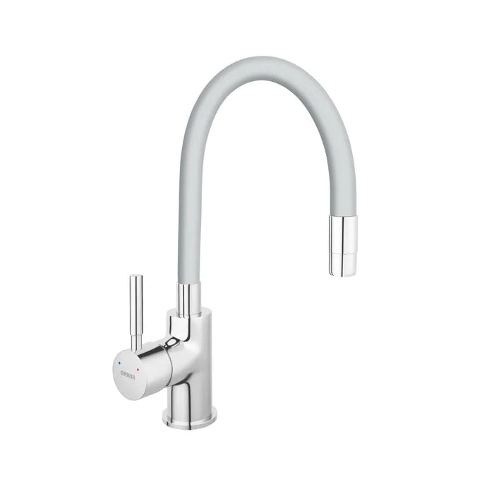 KITCHEN FAUCET FERRO FITNESS BFS4P, CHROME, COLOR CREAM