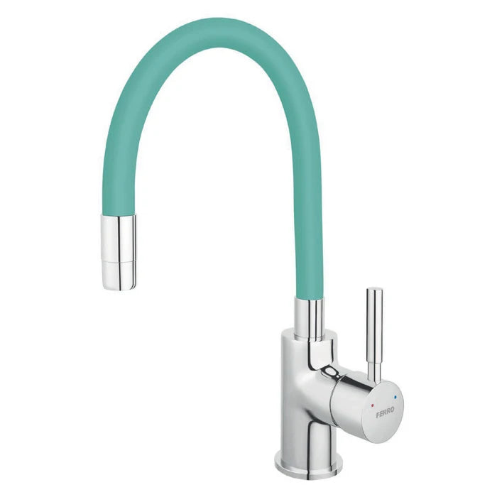 KITCHEN FAUCET FERRO FITNESS BFS4P, CHROME, COLOR CREAM