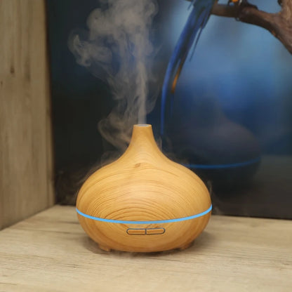 ULTRASONIC AROMATHERAPY DIFFUSER PAXTON LIGHT WOOD