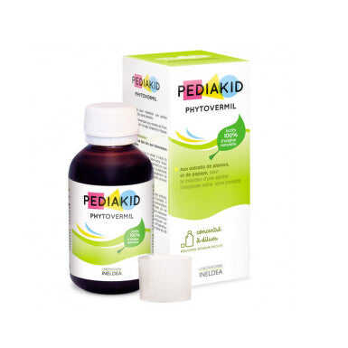 PEDIAKID PHYTOVERMIL SYRUP AGAINST INTESTINAL PARASITES 125 ML