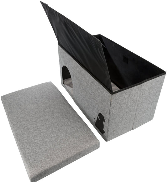 TRIXIE KIMY CAT AND DOG HOUSE WITH COVER 72 x 40 x 40 cm