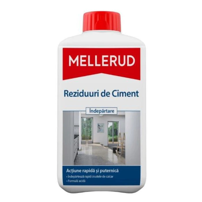 SOLUTION POUR ÉLIMINER LES TRACES DE CIMENT, MELLERUD 1 L