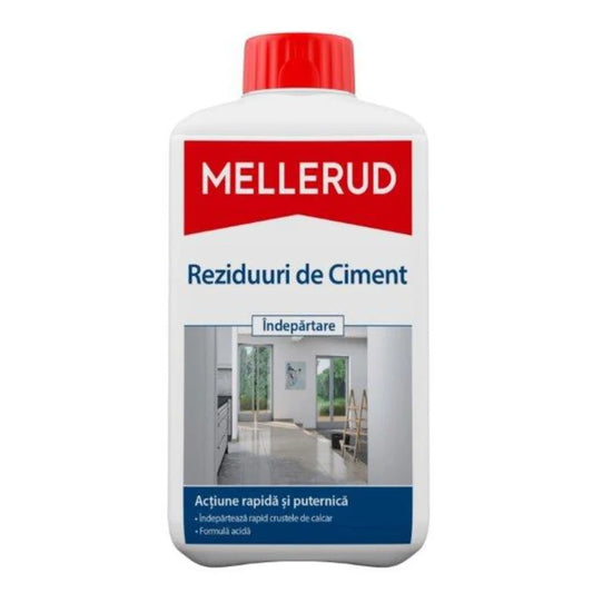 SOLUTION POUR ÉLIMINER LES TRACES DE CIMENT, MELLERUD 1 L