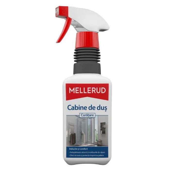 SOLUTION DE NETTOYAGE DE CABINE DE DOUCHE, MELLURUD 0,5 L