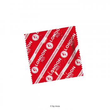 London Lubricated Condoms by Durex - Protection and Comfort 1,000 pcs, strawberry flavor