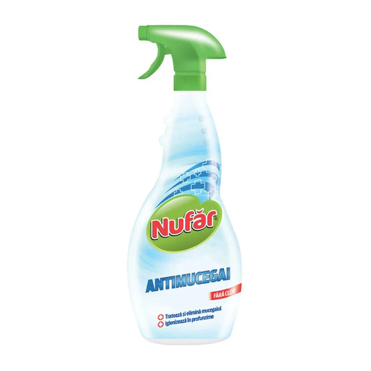 NUFAR ANTI-MOLD SOLUTION WITH SPRAYER, 0.5L