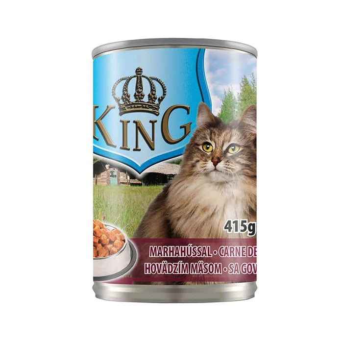 KING CAT, ADULTE, BOEUF, 415g