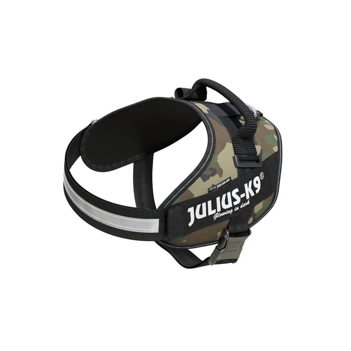 LARGE WAIST DOG HARNESS, IDC POWER JULIUS K9 CAMOUFLAGE, 28 - 40 kg, 45 x 16 cm