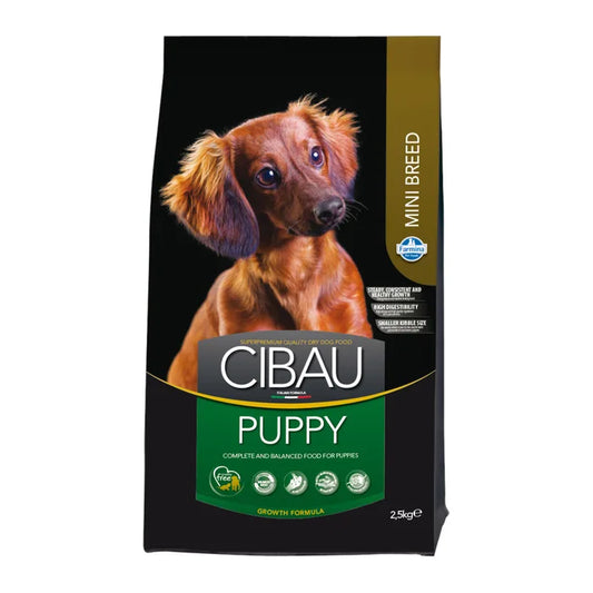 CIBAU, PETITE TAILLE, CHIOT 2,5 kg