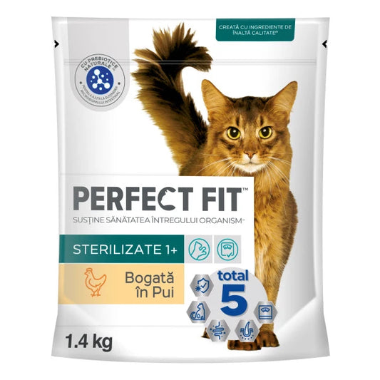 PERFEKTE PASSFORM, STERIL, ERWACHSENE, HUHN, STERILISIERT, 1,4 kg