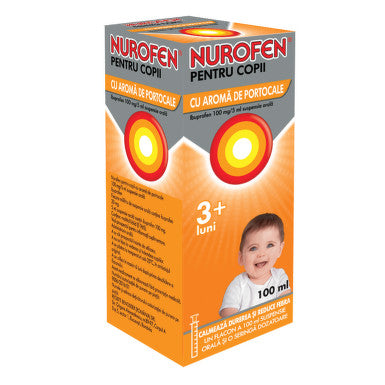 NUROFEN KINDER AB 3 MONATE ORANGEN SIRUP 100ML