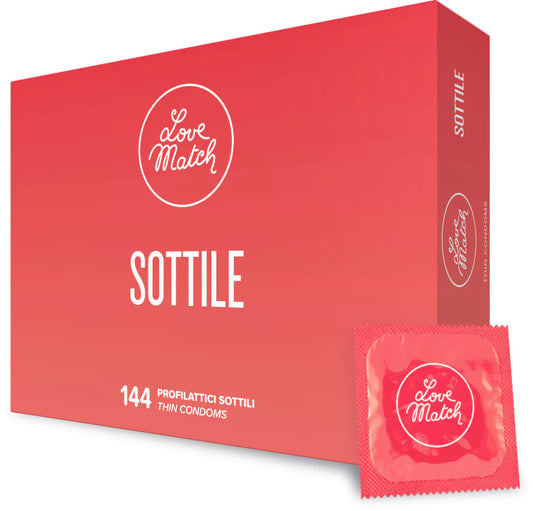 Professional Condoms, Love Match Sottile, thin and resistant, 144 pcs