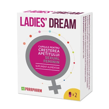 LADIES DREAM 2 CAPSULES AUGMENTE L'APPÉTIT SEXUEL DES FEMMES