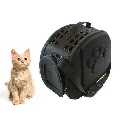 SAC DE TRANSPORT POUR CHIEN OU CHAT, NOIR, TAILLE XXL