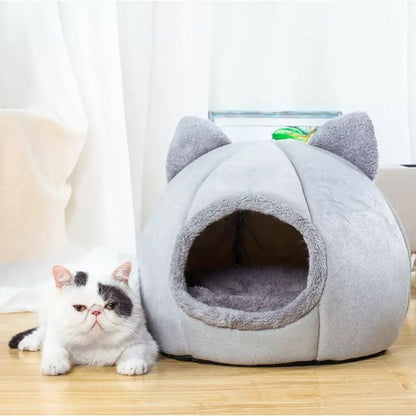 BED FOR DOG OR CAT , GREY COLOR , SIZE XL, 40x40cm