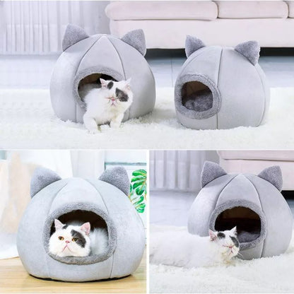 BED FOR DOG OR CAT , GREY COLOR , SIZE XL, 40x40cm