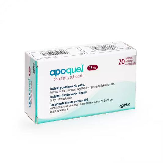 Apoquel 16mg - 20 Tablets for Dogs | Effective Allergy Treatment