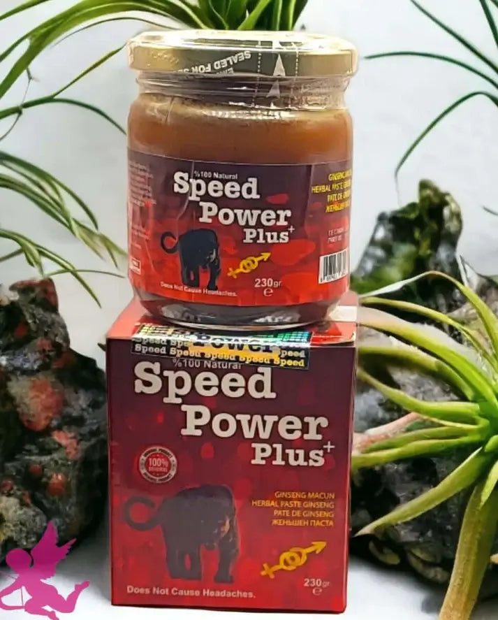 Speed Power Plus Red, aphrodisiac jam, libido enhancer, sexual performance, vitality supplement, energy boost, male wellness, stamina support, herbal supplement, sexual vitality