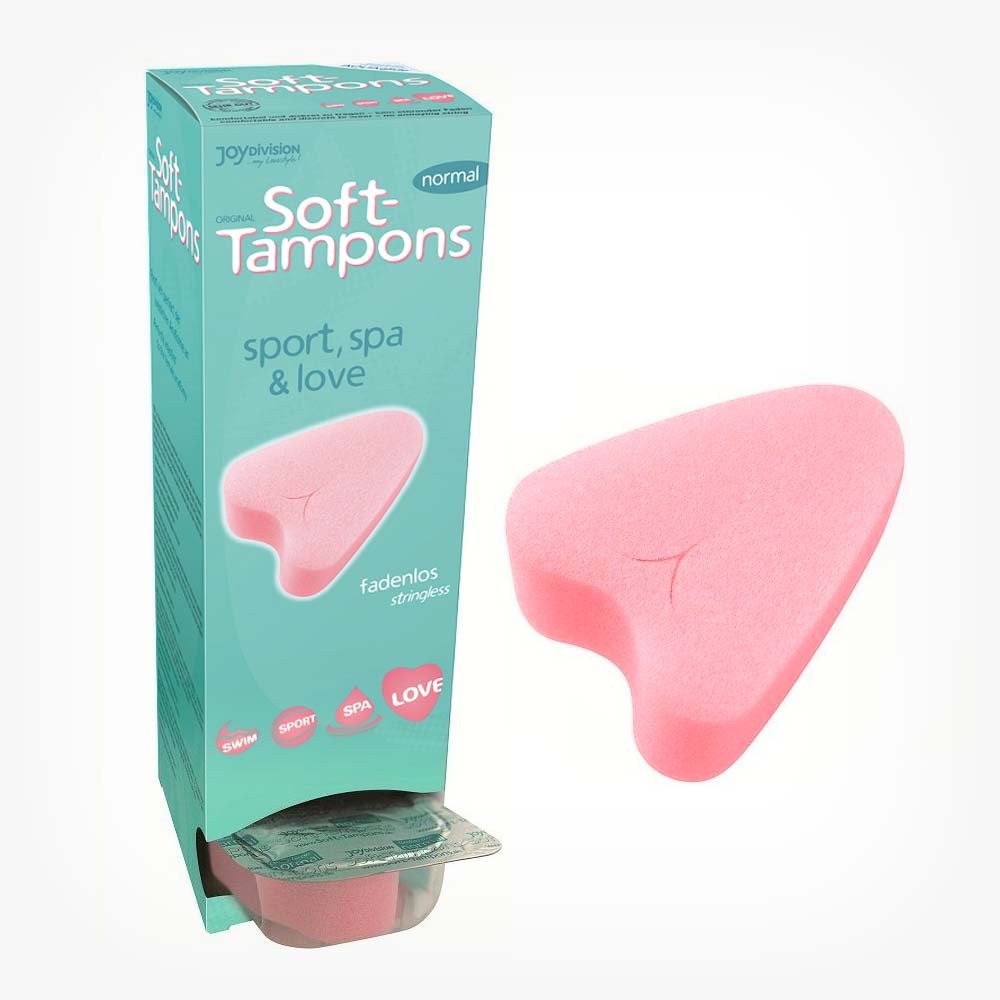 Éponges menstruelles, tampons internes NORMAL Original Soft-Tampons JoyDivision, 1 boîte x 10 pcs