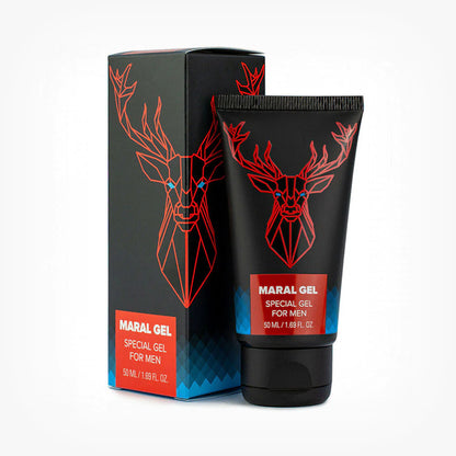 Maral Gel, pour la puissance, l'agrandissement du pénis, les érections fortes et l'éjaculation retardée, 50 ml