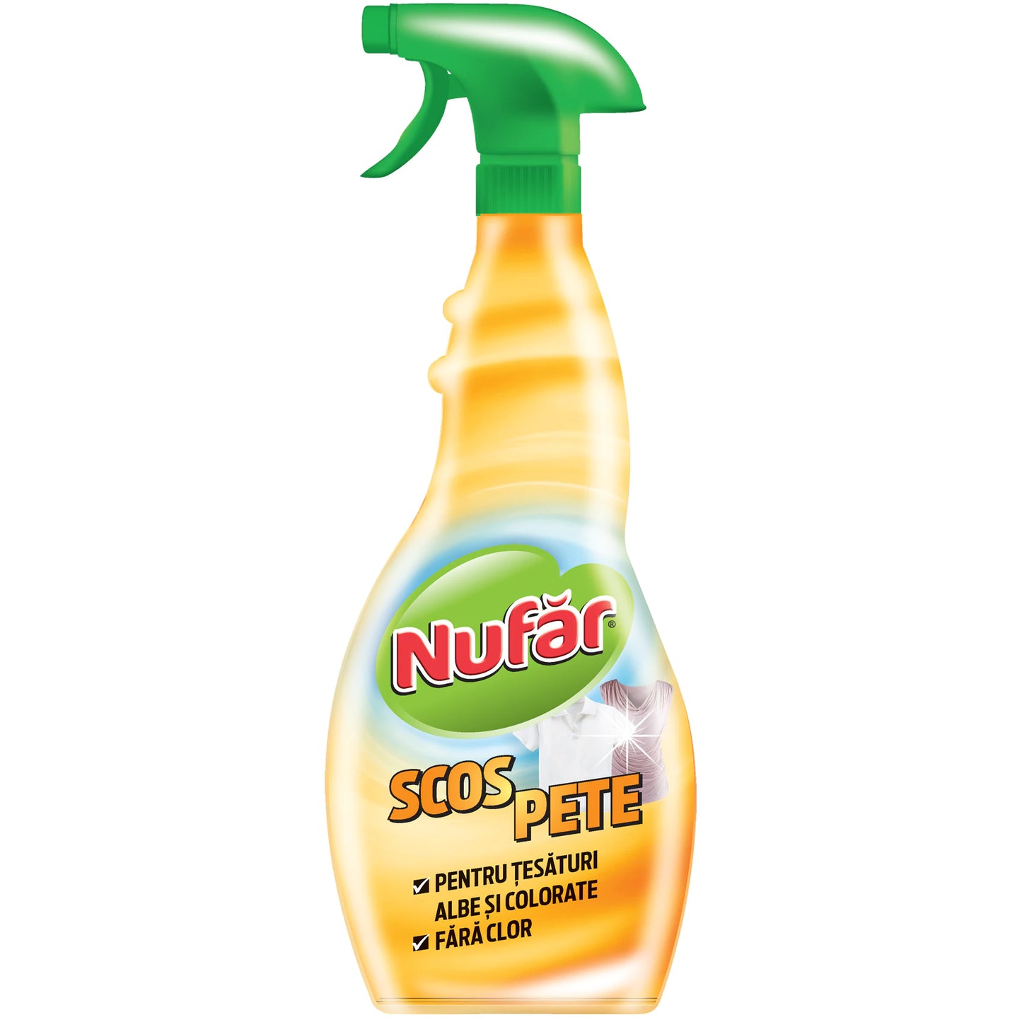 NUFAR - SOLUTION DE NETTOYAGE DES TACHES, 500 ML