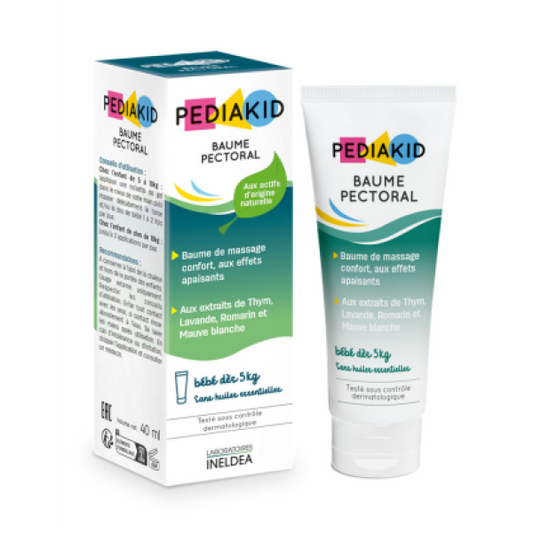 PEDIAKID Pectoral Massage Balm 40 ml – Muscle Relaxation