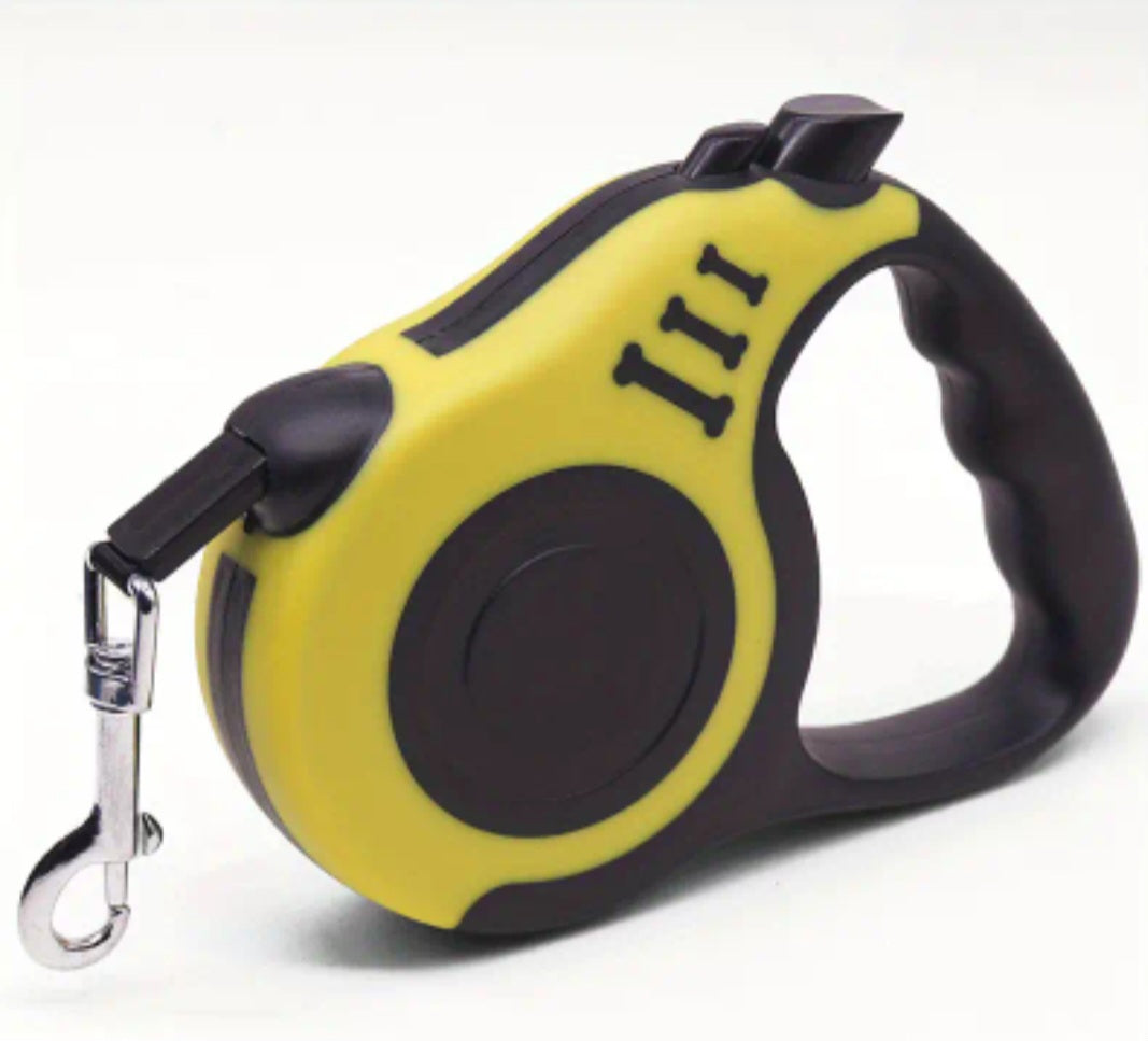 AUTOMATIC RETRACTABLE LEASH 3M FOR DOGS UP TO 8KG