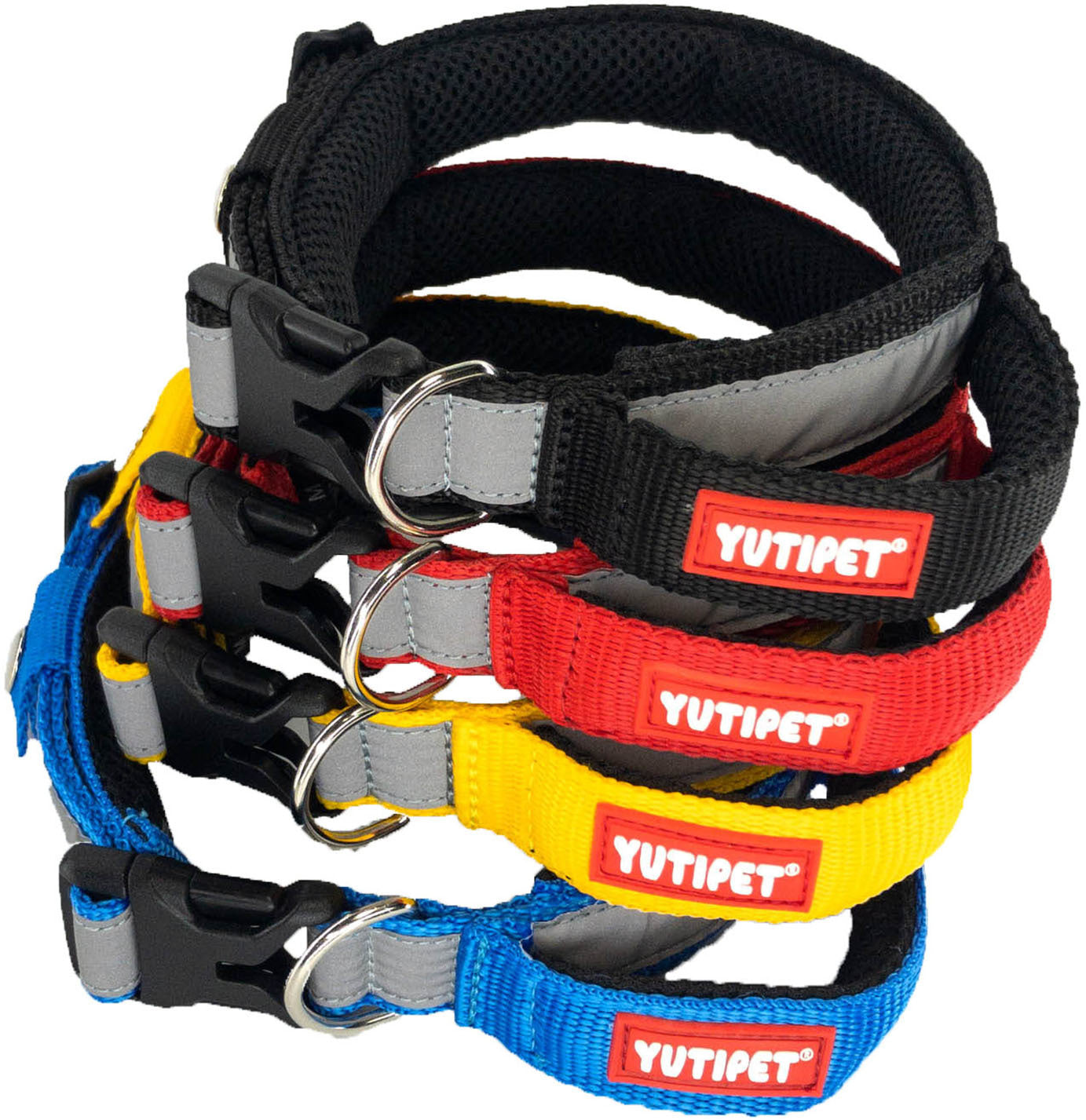 YUTIPET GEPOLSTERTES HALSBAND MIT GEPOLSTERTEM GRIFF