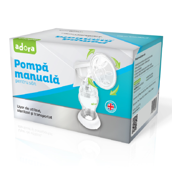 Manual Breast Pump – Comfortable & Portable ADORA