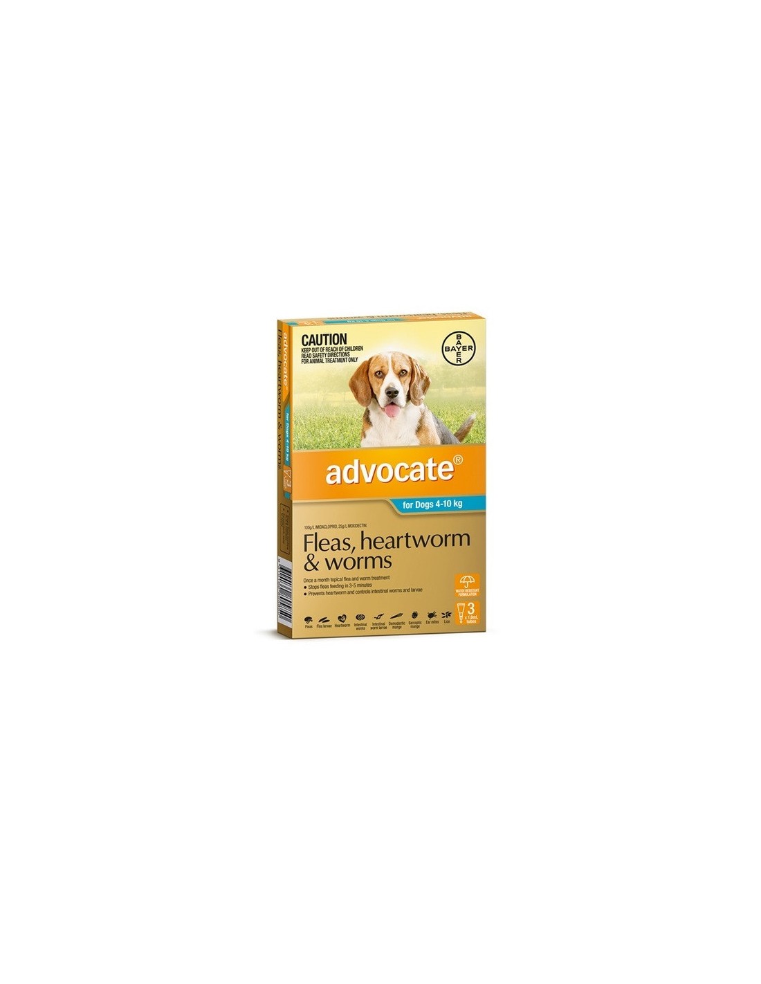 ADVOCATE 0 - 4 KG: Topical Solution for Flea and Tick Control