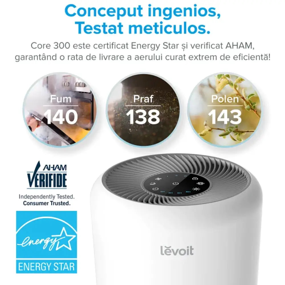 Air Purifier Levoit Core 300 187 Mc/H 26W 220V True Hepa Touch Screen Control